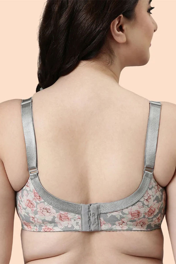 ENAMOR BRA F097 Smooth Contour Lift Bra for Women- Full Coverage, Non Padded and Wirefree