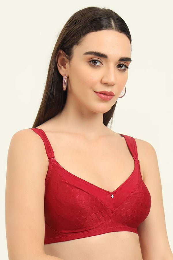 TRIUMPH bra-100I576 Women's Polyamide Wire Free Modern Minimizer YM Bra