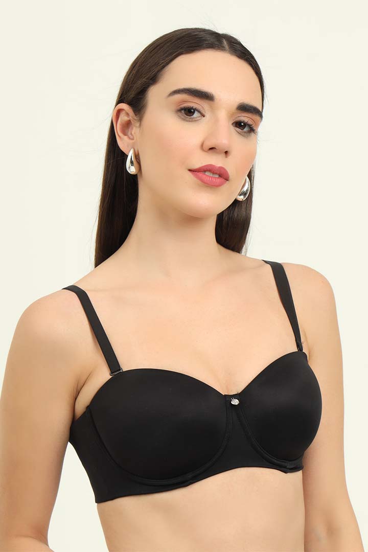 AMANTE BRA-F0017 Amante Padded Wired Full Coverage Detachable Straps Signature Multiway Strapless Bra