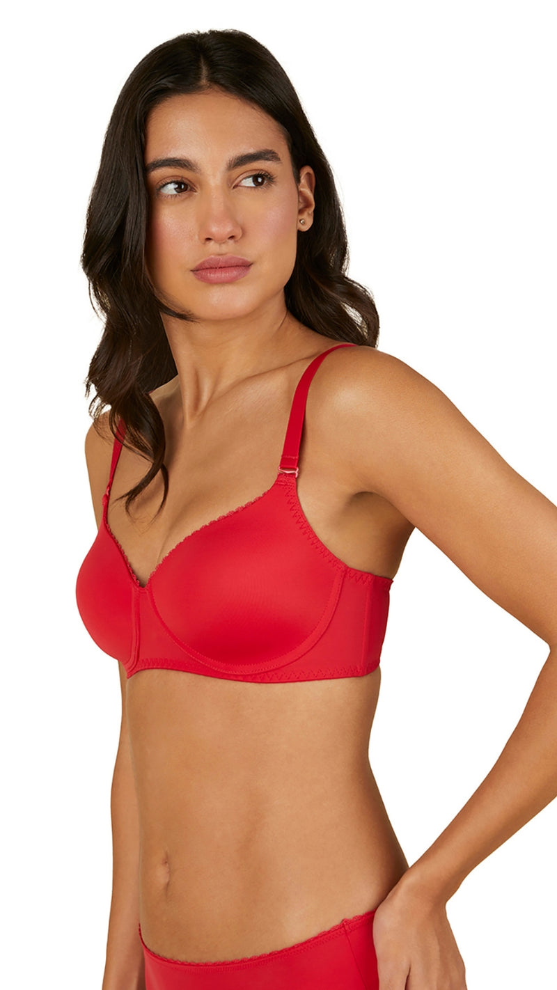 Triumph Red Everyday Seamless Wireless T-Shirt Bra