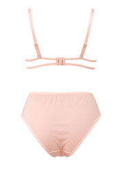 AXTZH Stylish and Sexy Two-Piece Nightwear Set for Women with Flawless Detailing X0042-APRICOT-BS2P