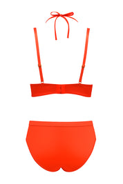 AXTZH Perfectly Coordinated Panty with Matching Bra for Women – Elegant and Comfortable AP7171-RED