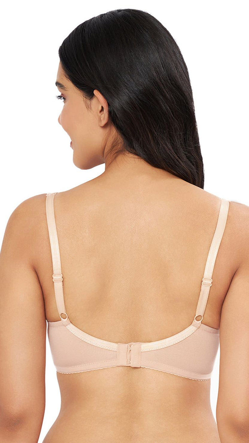 Amante Skin Smooth Padded Non-Wired Full Coverage Cotton Bra
