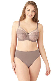 WACOAL BRA-855186 Retro Chic Non Padded Wired Full Coverage Full Support Everyday Comfort Bra