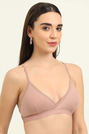 VONZZO BRA-VB0003 - LIGHLTY PADDED SLIP ON PLUNGE BRA