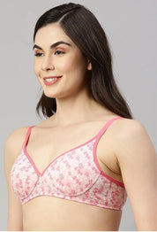 ENAMOR BRA-A039 /2 Perfect Coverage T-Shirt Bra - Supima Cotton Padded Wirefree Medium Coverage