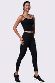 AXTZH Stylish Women’s Outerwear Top with Sleek Design and Comfortable Stretc XX3316-BLACK-LPDF