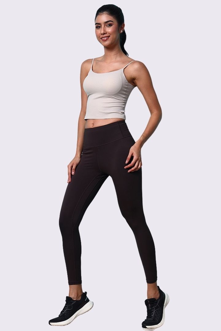 AXTZH Stylish Women’s Outerwear Top with Sleek Design and Comfortable Stretch XX3316-COFFEE-LPDF