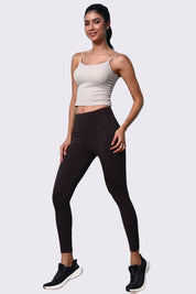 AXTZH Stylish Women’s Outerwear Top with Sleek Design and Comfortable Stretch XX3316-COFFEE-LPDF