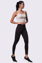 AXTZH Stylish Women’s Outerwear Top with Sleek Design and Comfortable Stretch XX3316-COFFEE-LPDF