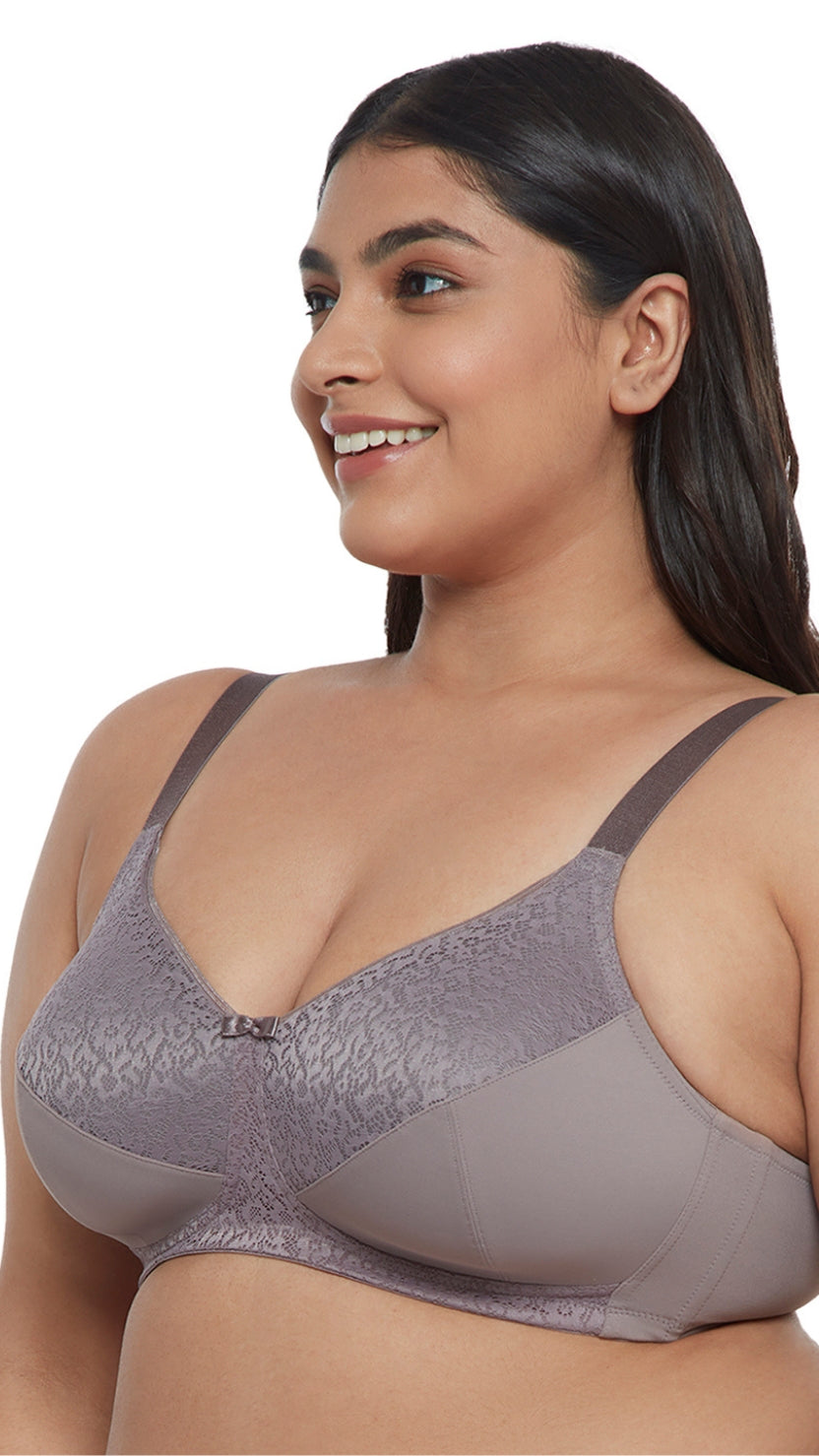 Triumph Grey Full Coverage Lightly Padded Bra