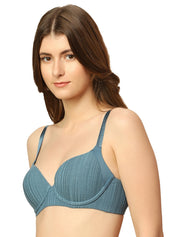 Triumph-123I531 Body Make-Up Patchwork Bra Padded Wired