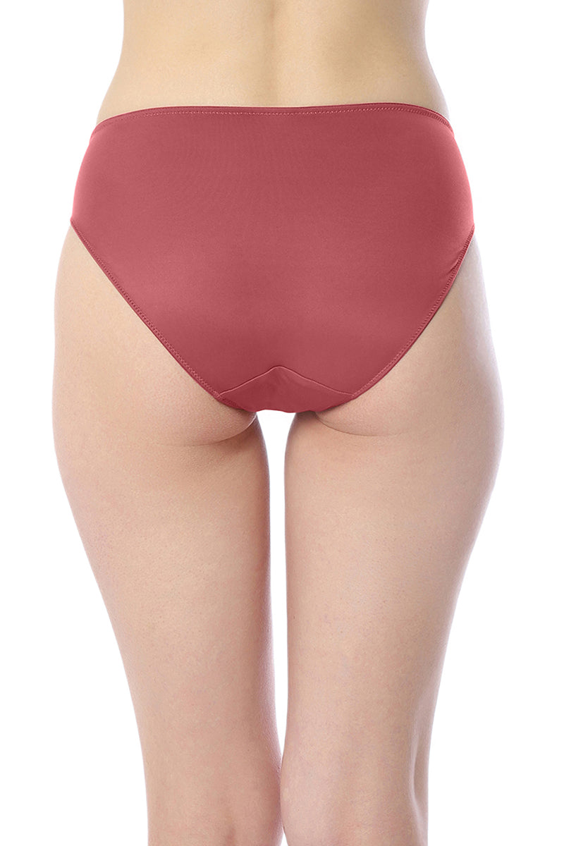 Autumn Rose & Dusty Rose AMANTE-PAN101901 Sheer Luxe Bikini Panty