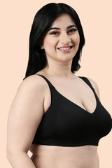 ENAMOR BRA F121 Ultimate Smoothening Full Support Bra for Women- Full Coverage, Non Padded and Wirefree