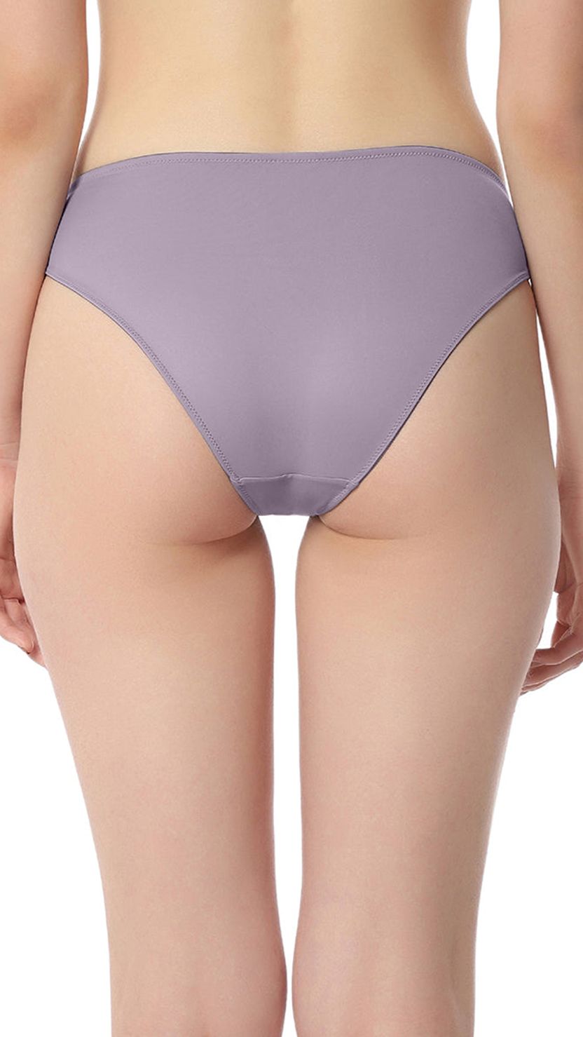 Amante Lace Front Low Rise Bikini Panty