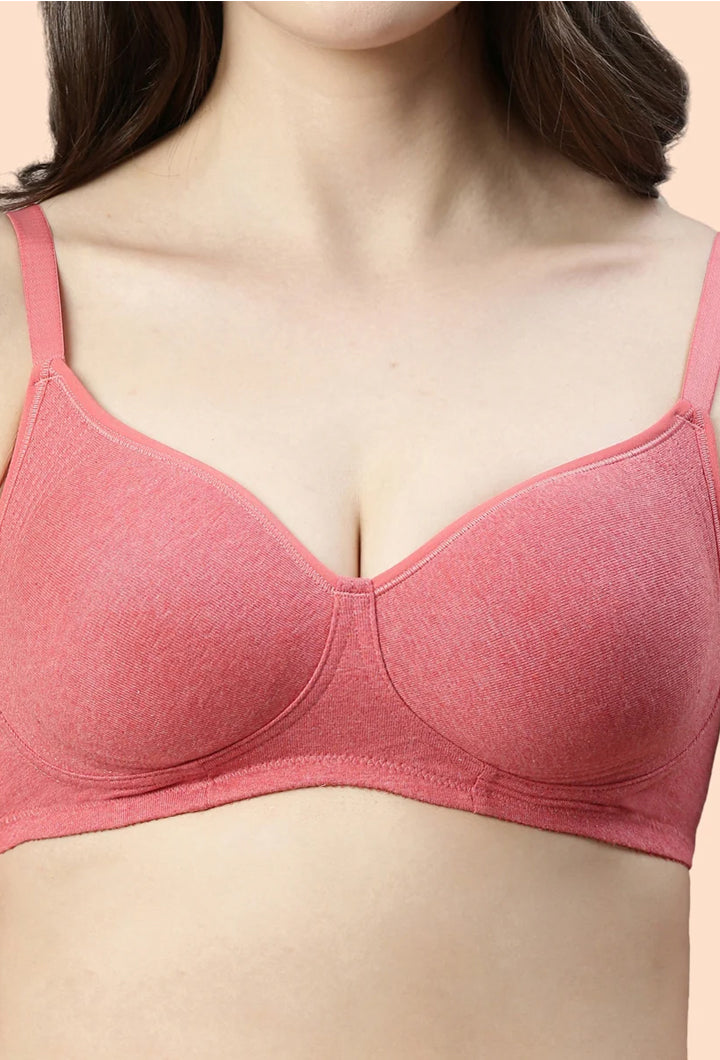 ENAMOR BRA-A042 /2 Side Support Shaper Classic Bra - Supima Cotton Non-Padded Wirefree