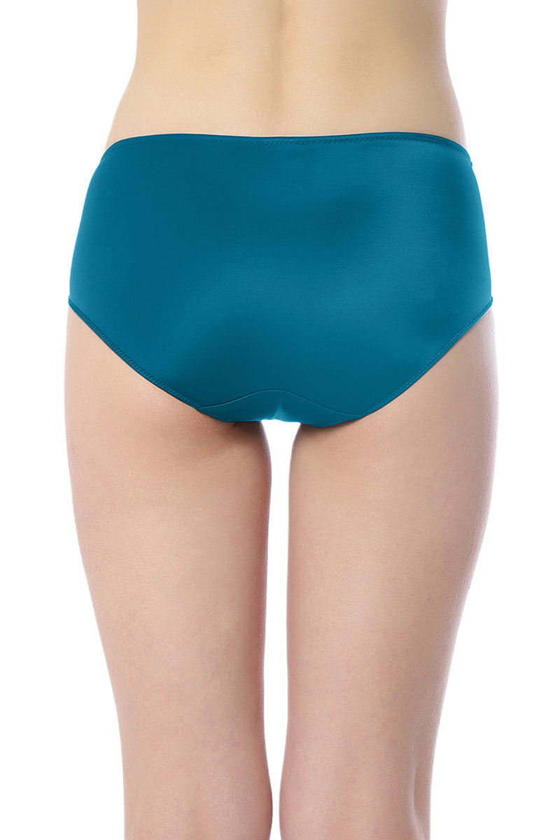 Gibralta Blue & Stucco AMANTE-PAN101201 Elegant Lace Hipster Panty