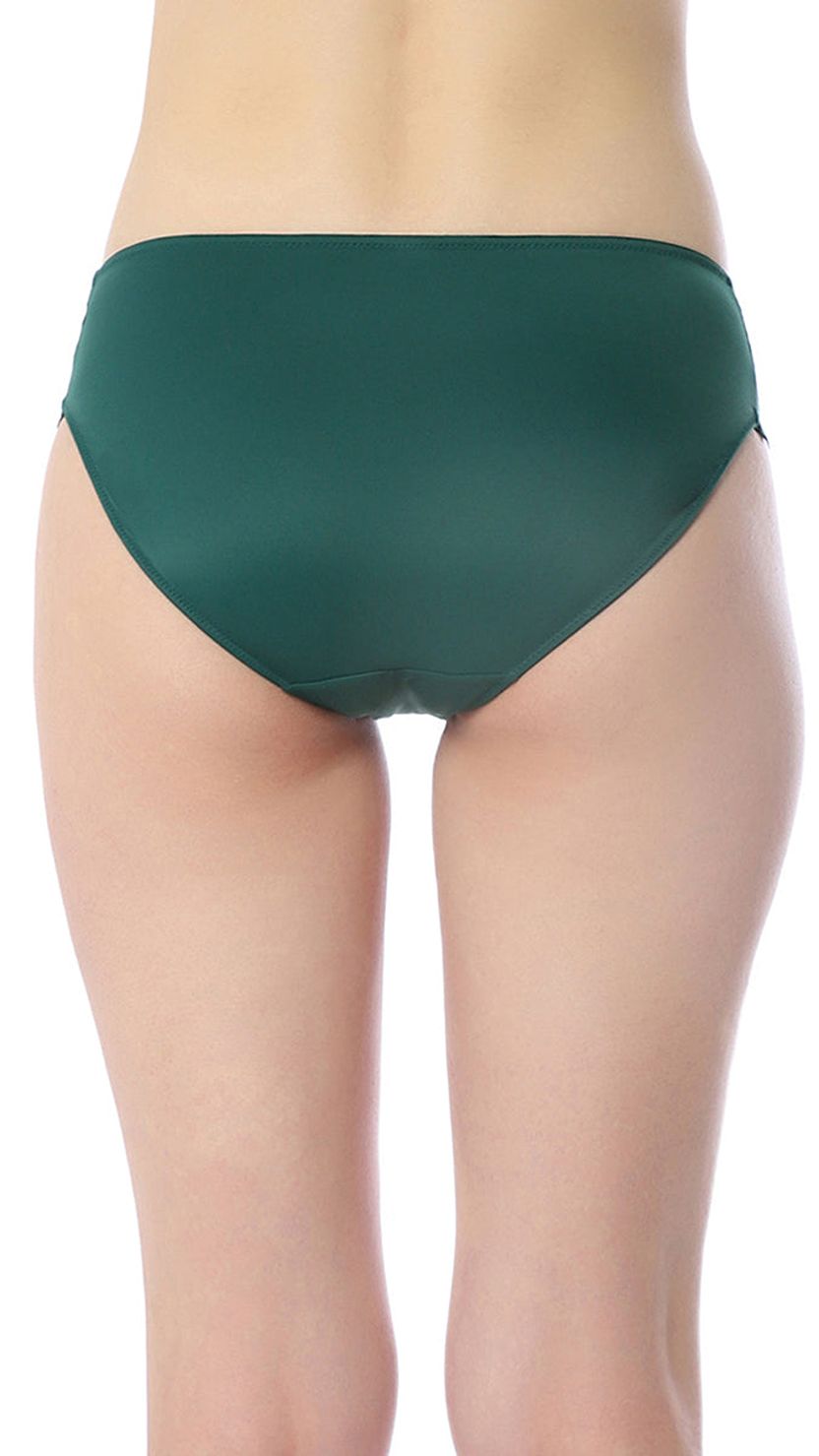 Amante Floral Lace Breathable Low Rise Bikini Brief