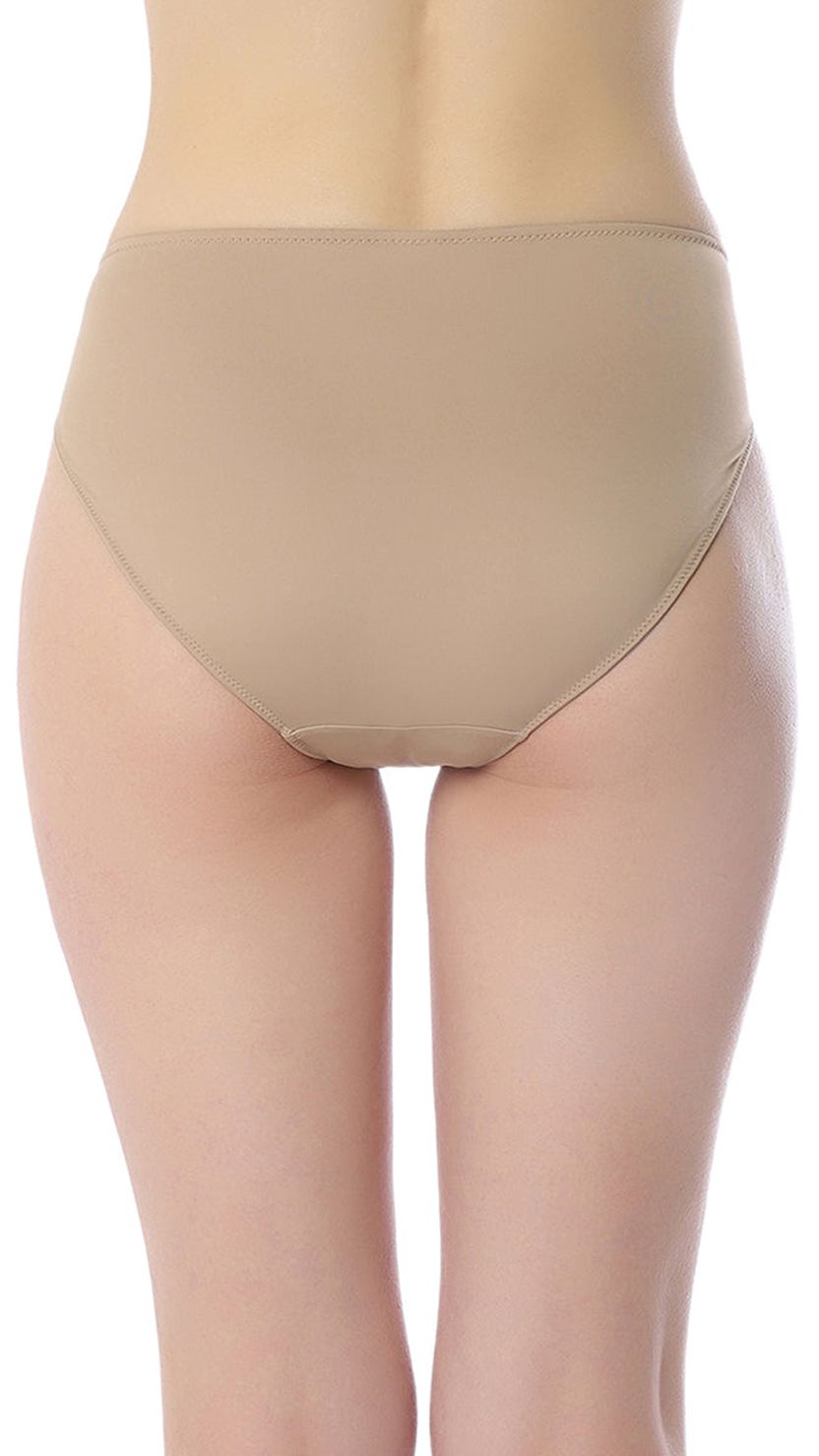 Amante Lace Panel Low Rise Bikini Brief