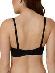TRIUMPH BRA 110I584-BLACK 04 Padded Wireless Seamless Silhoutte T-shirt Bra