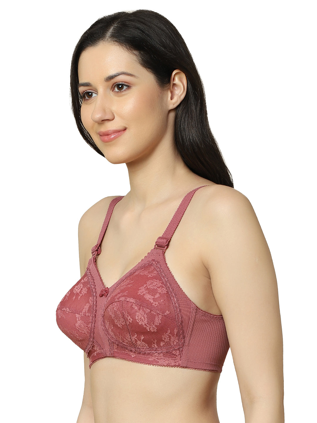 TRIUMPH-20I319/2 Doreen Wireless Non Padded Full Coverage Support Big-Cup Classics Bra