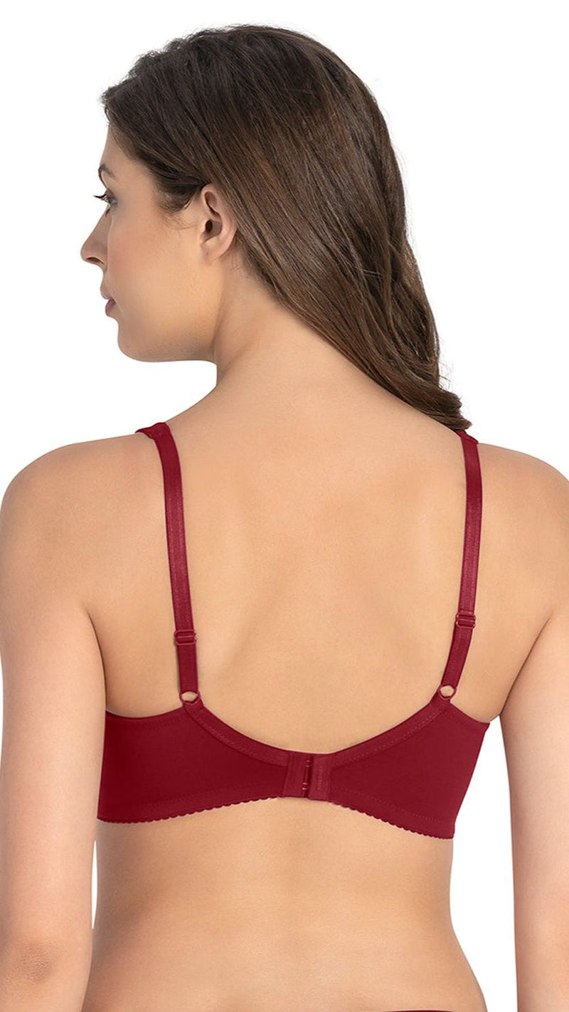 Amante Soft Cup Padded Non-Wired Everyday Cotton Bra