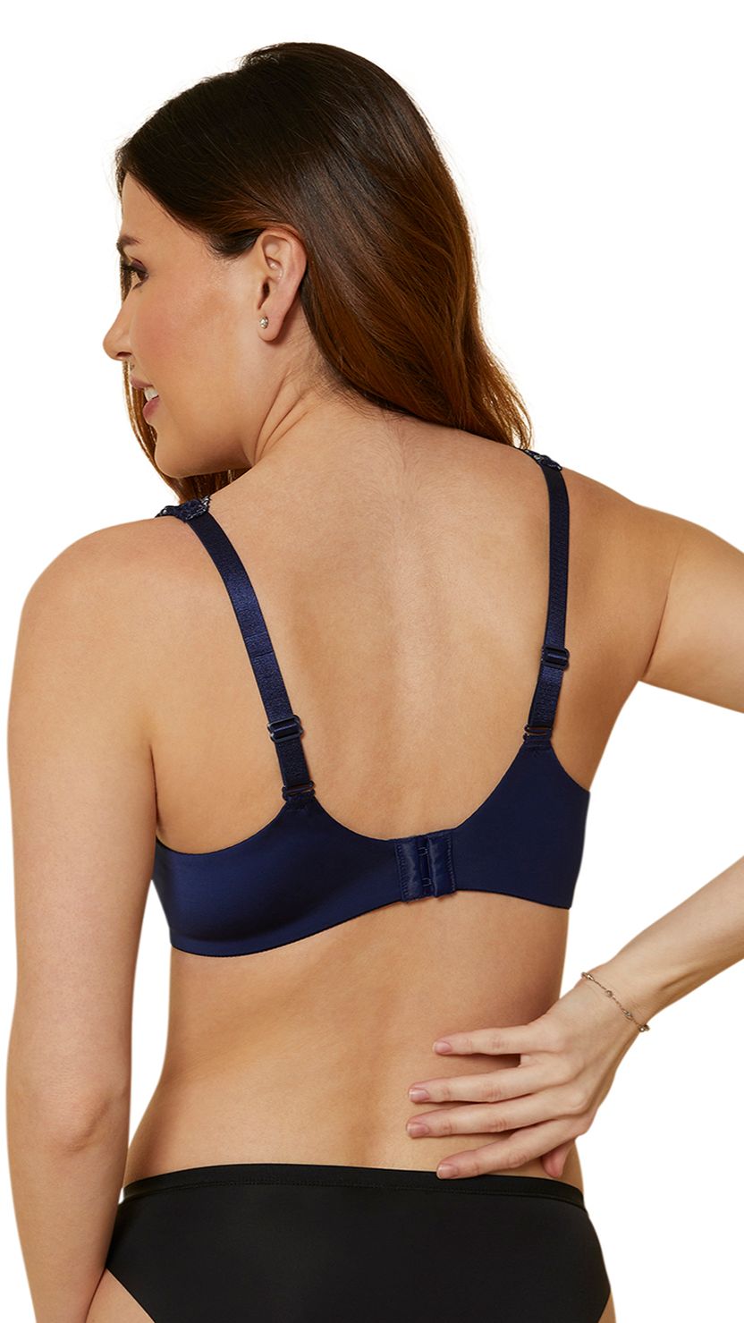 Triumph Blue Full Coverage Lightly Padded Wired T-Shirt Bra