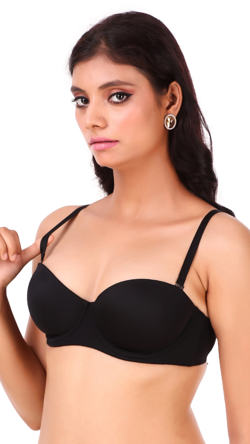Triumph Black Padded Wired Multiway T-Shirt Bra