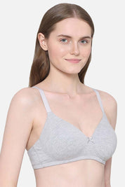 WACOAL BRA-BI03M02 BASICS Essentials2.0 Padded Non-wired 3/4th Cup Everyday Wear T-shirt Bra