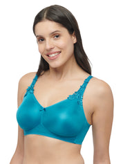 TRIUMPH-100I300/2 Minimizer 21 Wireless Non Padded Comfortable High Support Big-Cup Bra