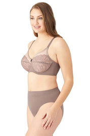 WACOAL BRA-855186 Retro Chic Non Padded Wired Full Coverage Full Support Everyday Comfort Bra