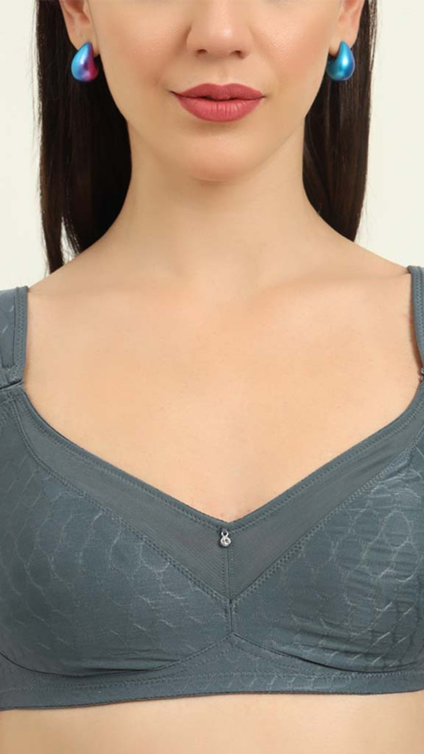 Triumph Grey Featherlight Wireless Minimizer Bra