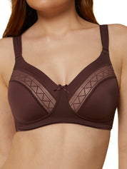 TRIUMPH-110I588 Zigzag Spotlight Padded Wireless Seamless T-shirt Bra