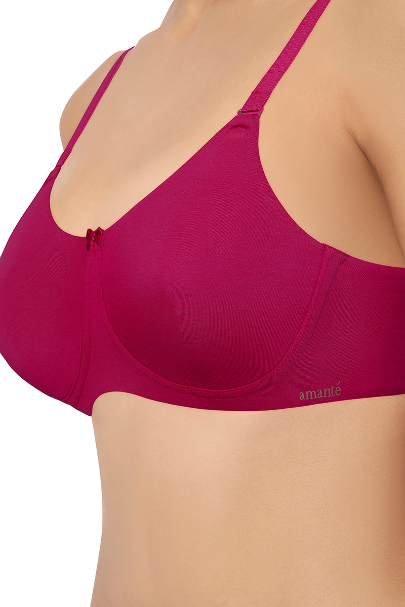 AMANTE BRA -BRA75301 Essential Comfort Non-Padded Non-Wired  Bra