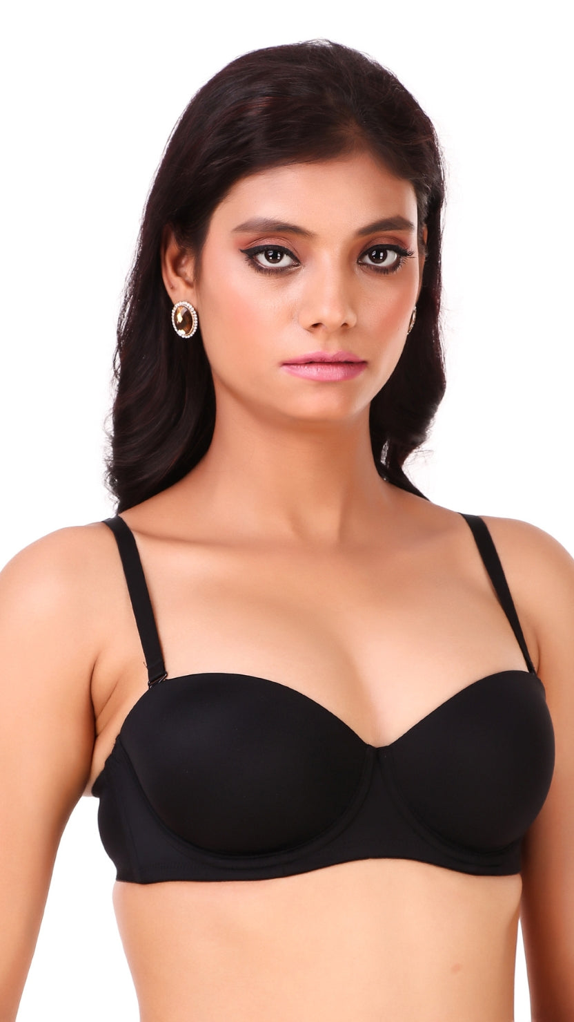 Triumph Black Padded Wired Multiway T-Shirt Bra