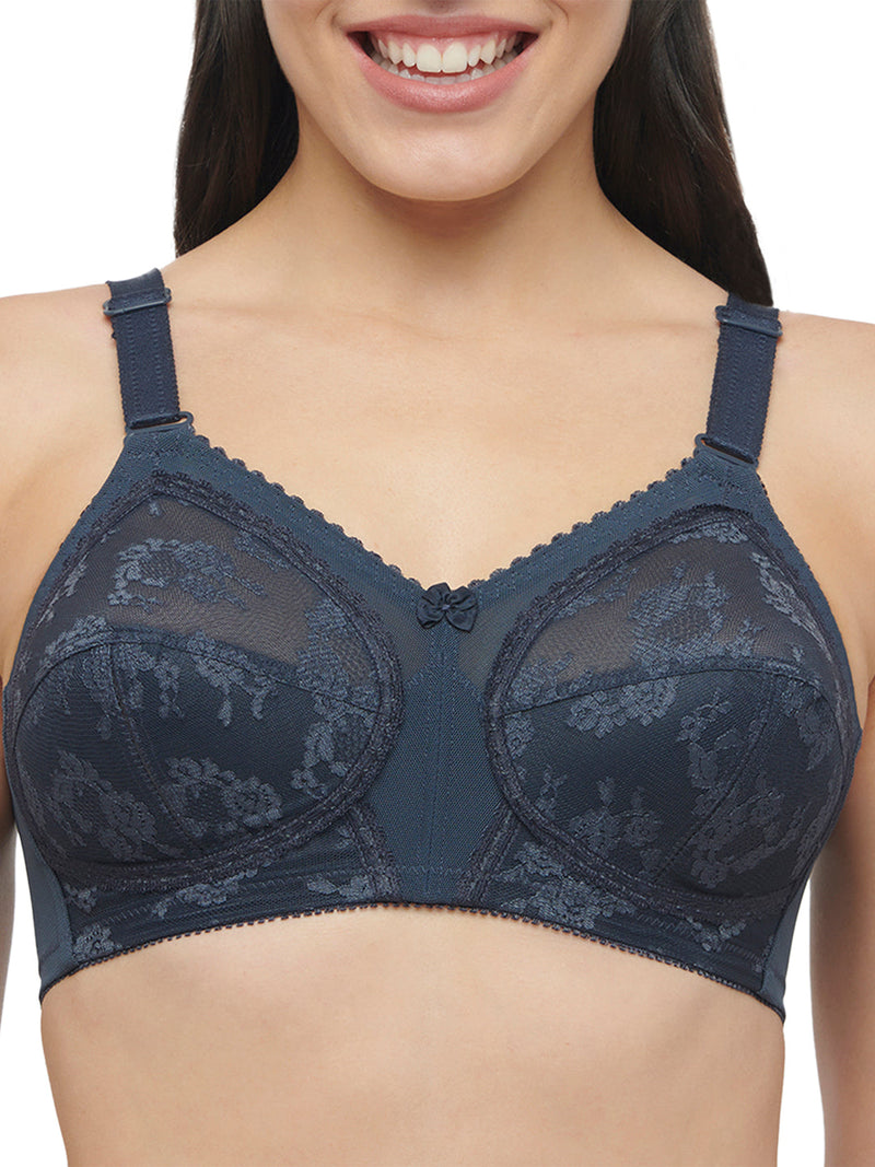 TRIUMPH-20I319 JQ Doreen Wireless Non Padded Full Coverage Support Big-Cup Classics Bra