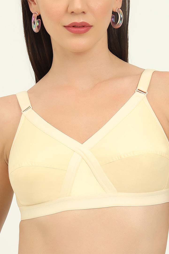 VONZZO BRA-VBCA1001 - EVERYDAY NON-PADDED NON-WIRED X SUPPORT BRA