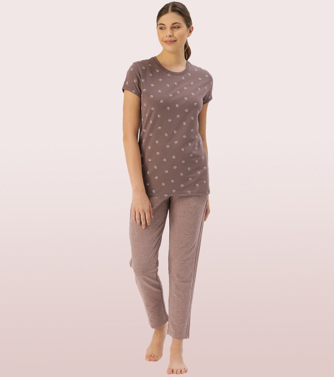 ENAMOR-E060 ESSENTIALS FRENCH TERRY LOUNGE PANTS