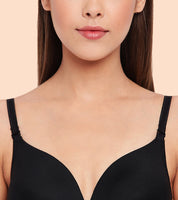 Enamor-F065 Invisible Neckline T-Shirt Bra - Padded & Wirefree