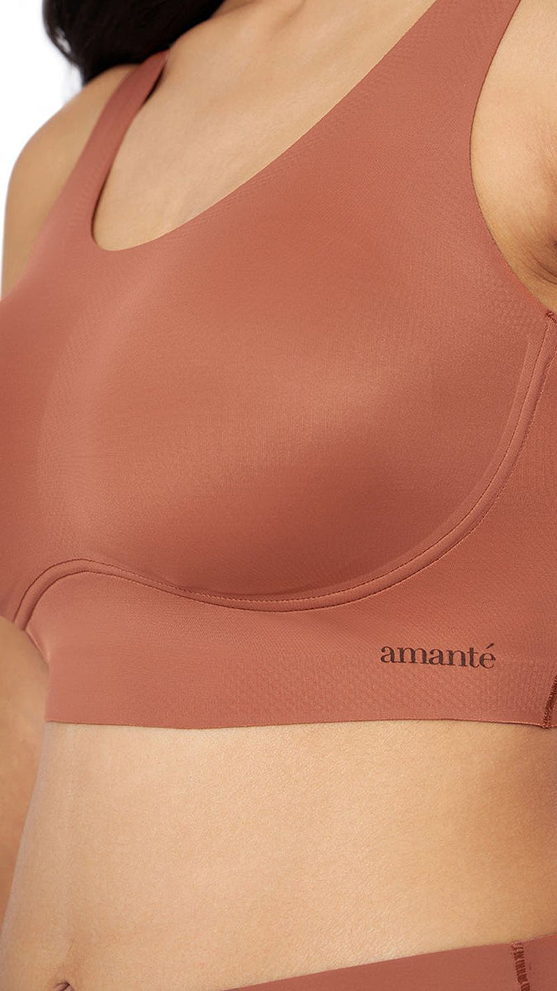 Amante Skin-Fit Wirefree Microfiber Support Bra