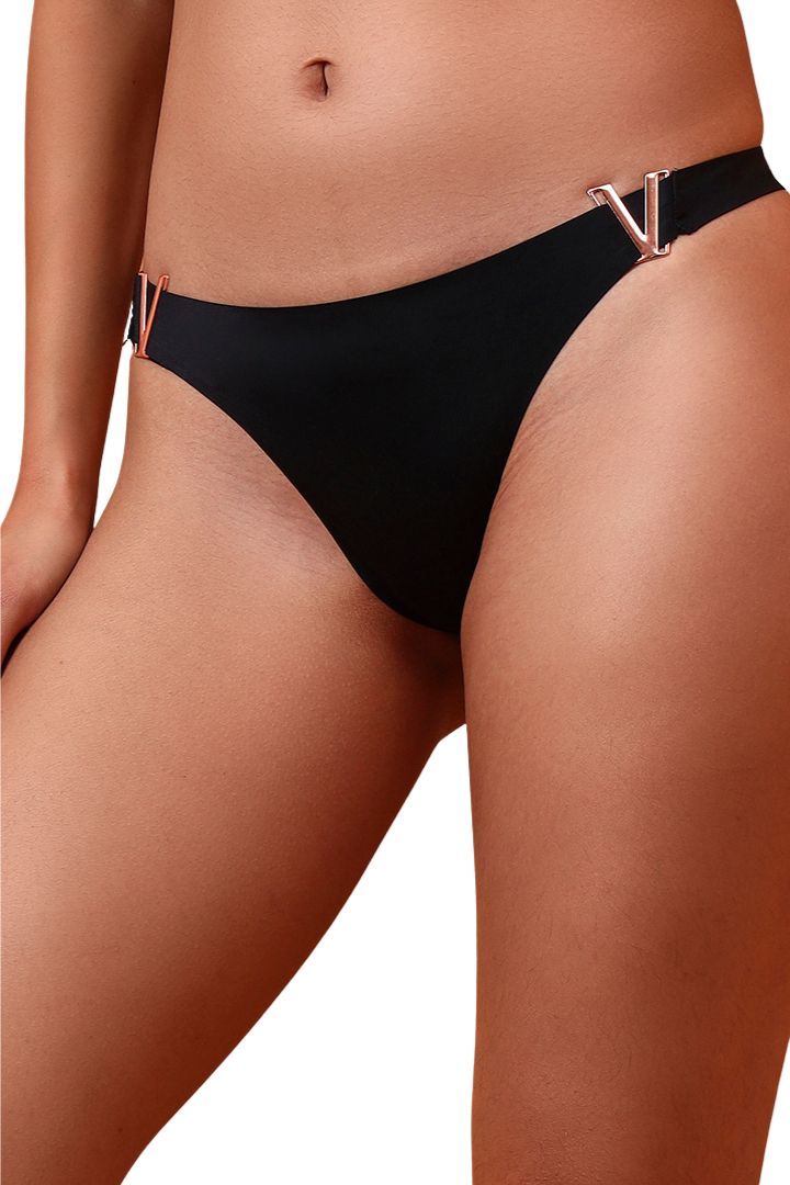 AXTZH Whisper Thong  XTHGSBAL6074IO-BLACK