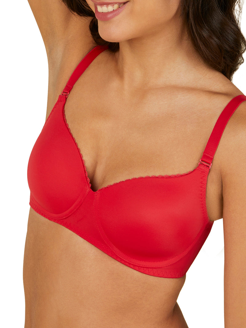 TRIUMPH-110I693 Plain T-Shirt Bra Wireless Padded