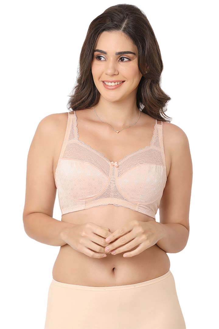 WACOAL BRA-IABM01 Classic Non Padded Non Wired Full Coverage Plus Size Everyday Comfort Bra