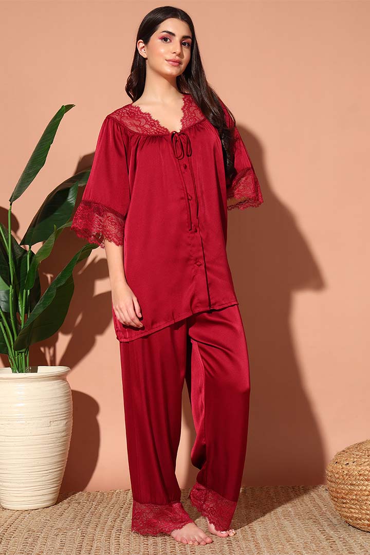 NIGHTWEAR-X2179IO Romantic Night suit set