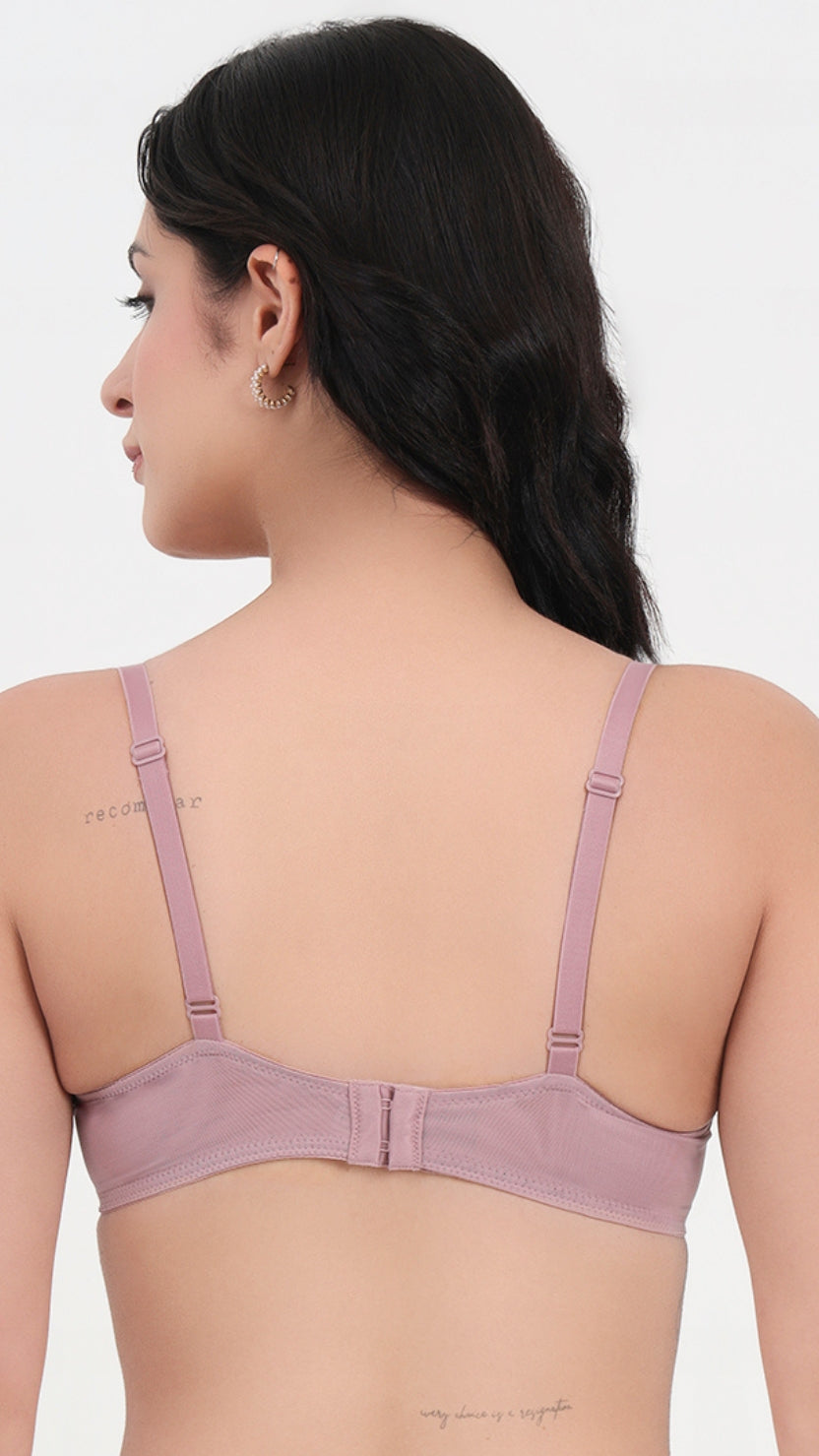 Triumph Lavender Peony Lace Padded Wired Bra