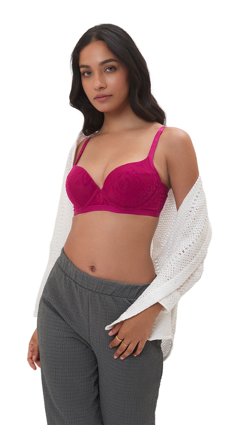 Triumph Hot Pink Everyday Lightly Padded Bra