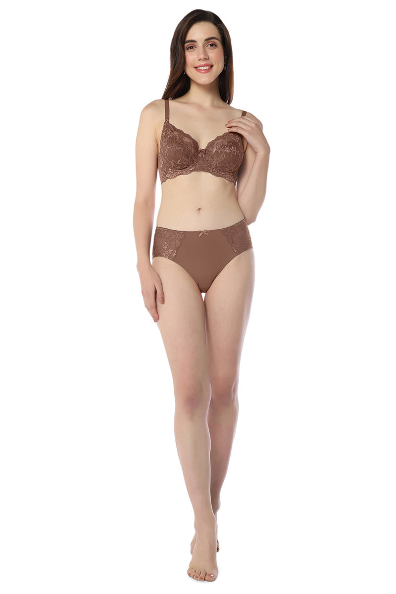 Nutmeg AMANTE-PAN101701 Luxe Support Hipster Panty