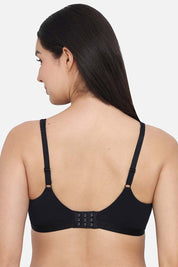 WACOAL BRA-BI03M01 BASICS Essentials2.0 Non-Padded Non-Wired Full Cup Everyday Wear T-shirt Bra - Black