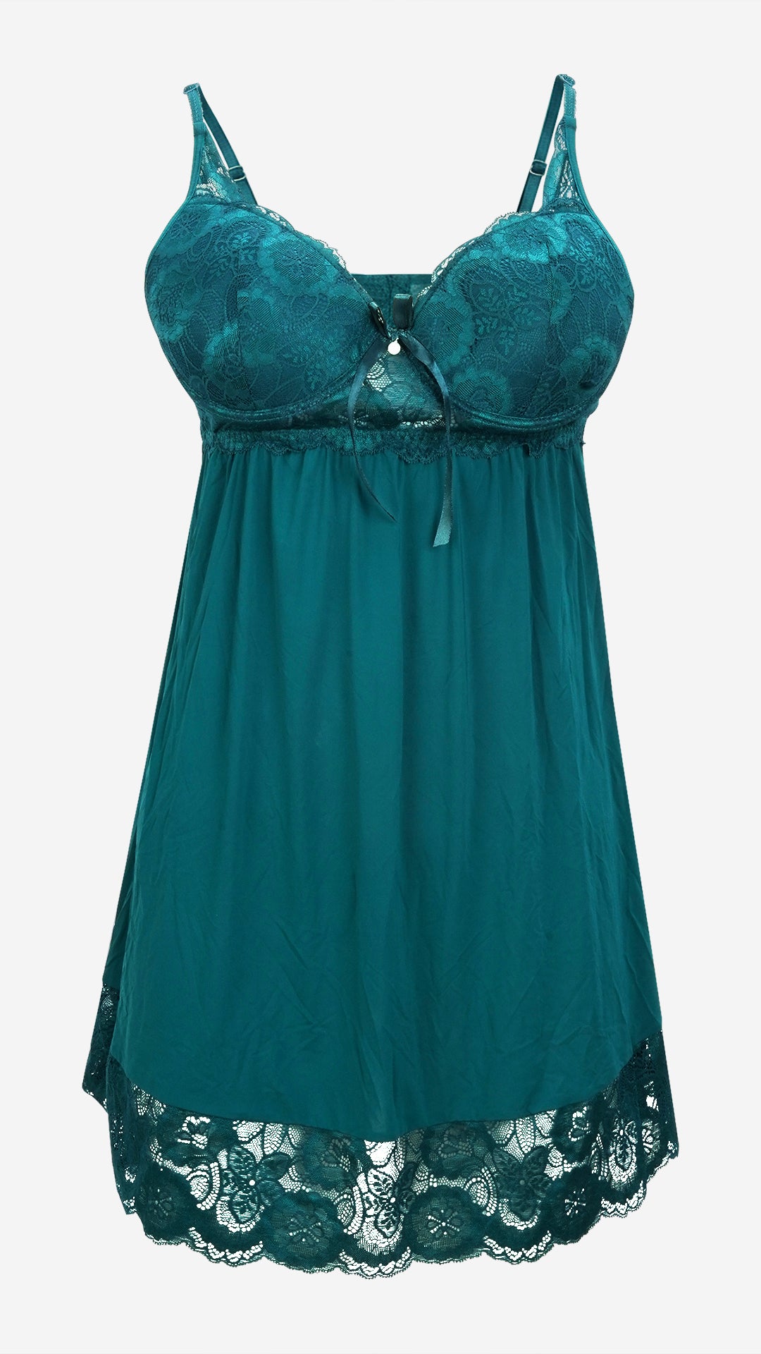 Lace Bust Babydoll | Soft Polyamide Sensual Nightwear