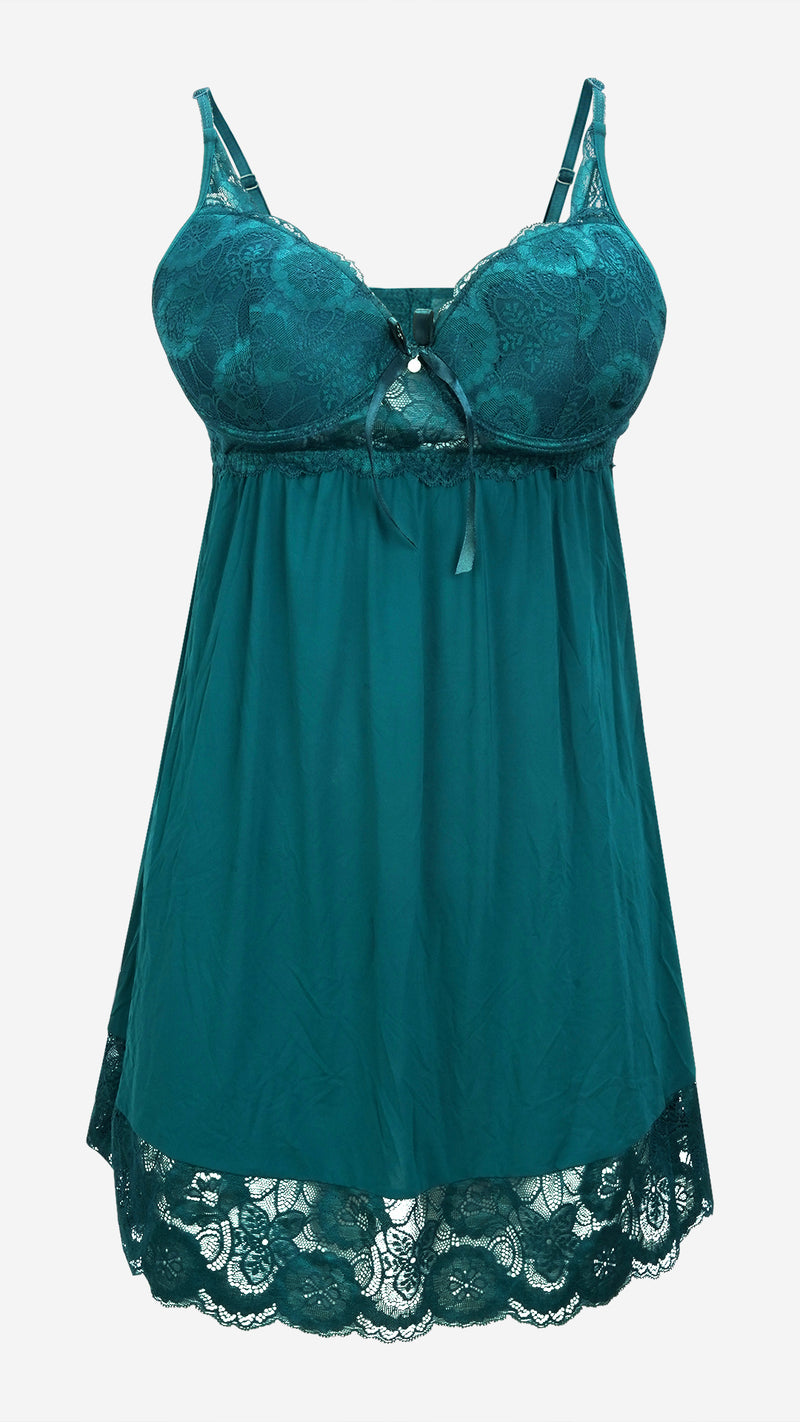 Lace Bust Babydoll | Soft Polyamide Sensual Nightwear